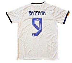 Karim Benzema Autographed Real Madrid 21/22 Jersey