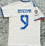 Karim Benzema Autographed 21/22 Real Madrid Jersey