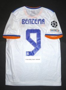 Adidas Real Madrid Karim Benzema Home Jersey 2021-22