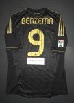 Adidas Real Madrid Benzema Away Jersey Black