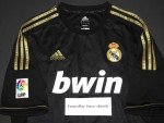 Adidas Real Madrid Benzema Away Jersey Black