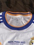 Real Madrid Benzema 21/22 UCL Final Jersey Large