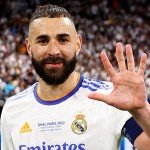 Real Madrid Benzema 21/22 UCL Final Jersey Large