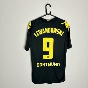 Borussia Dortmund Lewandowski #9 Away Jersey 2011/12