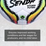 SENDA Vitoria Premium Futsal Ball - Size 4