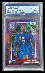 Naomi Girma Signed 2022-23 Donruss Autographed Card