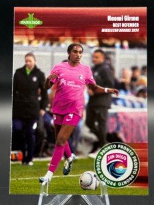 2024 Parkside NWSL Pronto Red Soccer Card