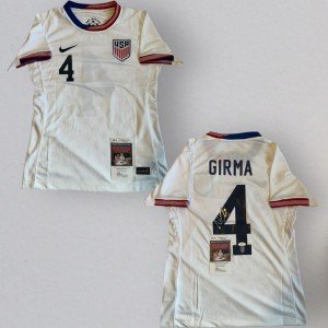 Naomi Girma Autographed USWNT Home Jersey