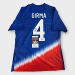 Naomi Girma Autographed USWNT Away Jersey