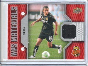 Marta Vieira da Silva MLS Jersey Card 2011