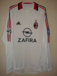 AC Milan Kaká Signed TIM Cup Match Shirt