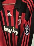 AC Milan Adidas Long Sleeve Kaka Jersey 2XL