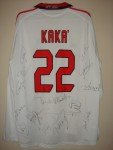 AC Milan Kaká Signed TIM Cup Match Shirt