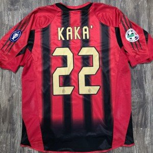 2005 Adidas AC Milan Home Jersey - Kaka L