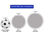 Mini Soft Soccer Balls for Kids - 3 Pack