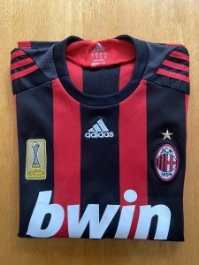 AC Milan 2008-09 Home Jersey #22 Kaka XL