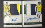 James Rodriguez & Cuadrado 2018 Dual Jersey Auto