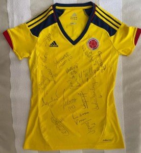 Falcao Signed Colombia Jersey - 2018 World Cup