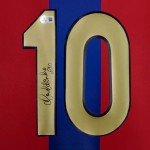 Ronaldinho Signed Barcelona Jersey #10 with COA