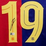 Lamine Yamal Autographed FC Barcelona Home Jersey