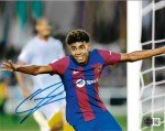 Lamine Yamal Signed 8x10 FC Barcelona Photo