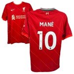Sadio Mane Autographed Liverpool FC Jersey #10