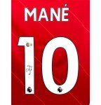 Sadio Mane Autographed Liverpool FC Jersey #10