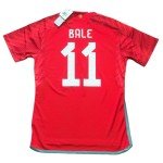 Wales 2022 Home Jersey #11 Bale – Medium