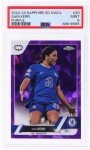 Sam Kerr 2022 Topps Chrome Sapphire /15 PSA 9