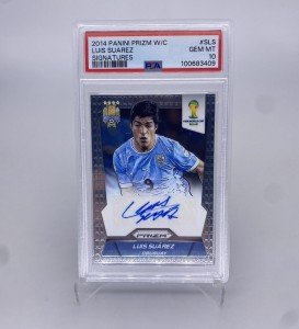 Luis Suarez 2014 Panini Prizm World Cup Auto