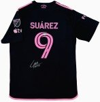 Luis Suarez Signed Inter Miami Black Jersey