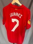 Luis Suarez 2012-13 Liverpool Home Jersey - Men’s M
