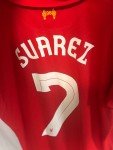 Luis Suarez 2012-13 Liverpool Home Jersey - Men’s M