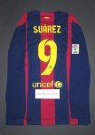 Luis Suarez Barcelona Long Sleeve Jersey 2014-2015
