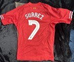 Luis Suarez 2013/2014 Liverpool Home Jersey - Medium