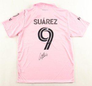 Luis Suarez Signed Inter Miami Adidas Jersey