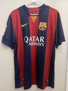 Luis Suarez FC Barcelona Home Jersey - Men's Large