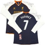 Liverpool 2012/13 Suarez #7 Long Sleeve Jersey