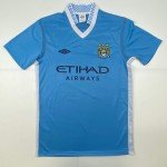 Signed Sergio Aguero Manchester City Blue Jersey