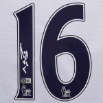 Sergio Aguero Autographed Manchester City Jersey #16