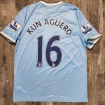 Nike Manchester City 2014 Home Jersey - Agüero