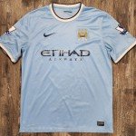 Nike Manchester City 2014 Home Jersey - Agüero