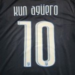2009 Nike Atletico Madrid Away Jersey - Agüero