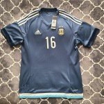 Adidas Argentina 2015/16 Aguero Away Jersey #16