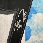 Sergio Aguero Signed Argentina Blue Soccer Jersey