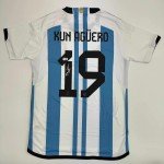 Sergio Kun Aguero Autographed Argentina Soccer Jersey