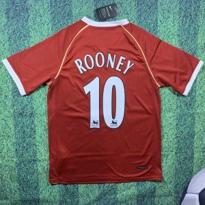 Wayne Rooney 2006-2007 Manchester United Retro Jersey