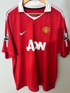 Wayne Rooney 2010/11 Manchester United Home Jersey 2XL