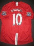 Wayne Rooney 2007-2009 Manchester United Jersey