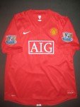 Wayne Rooney 2007-2009 Manchester United Jersey